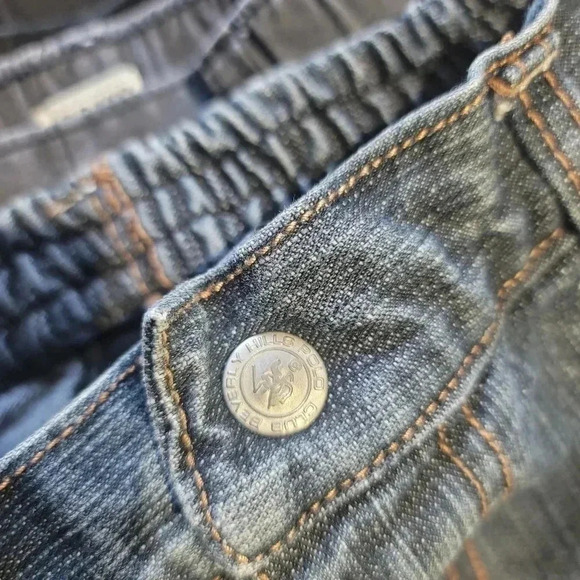 Lot Of 3 Boys U.S. Polo Assn Cargo Shorts Dickies Gray Black Jean Denim Blue 4T - Picture 6 of 6